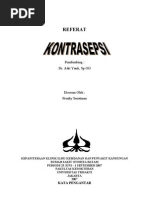 Download REFERAT KONTRASEPSI  by Mega Permata SN101624053 doc pdf