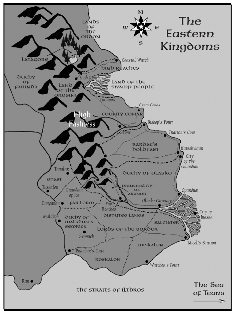 Eastern Kingdoms Map Overview | PDF