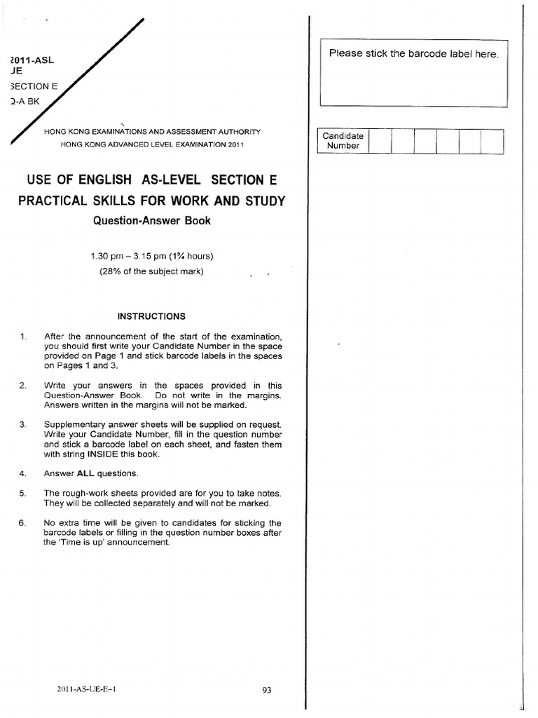 2011 Section E | PDF