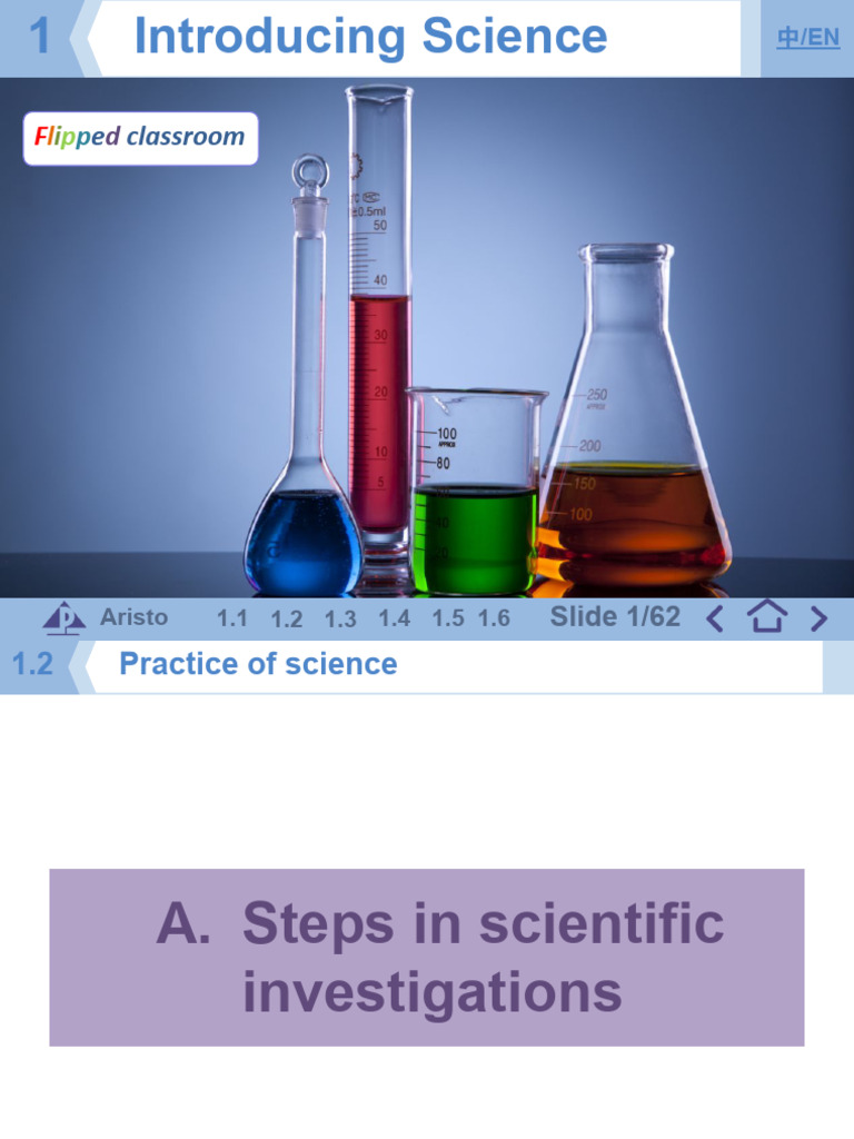 E Classroom: Slide 1/62 | PDF | Experiment | Evidence