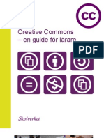 Skolverket (2010) Creative Commons, Guide För Lärare