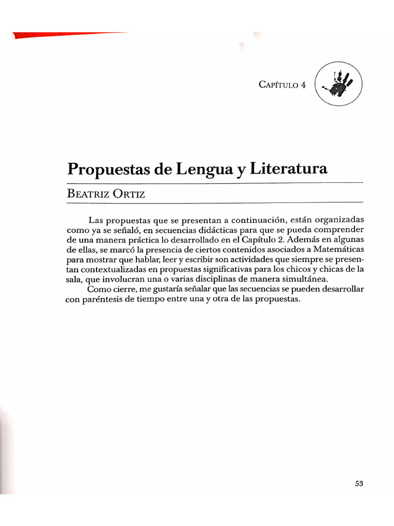 Propuestas de Practicas Del Lenguaje y Literatura | PDF