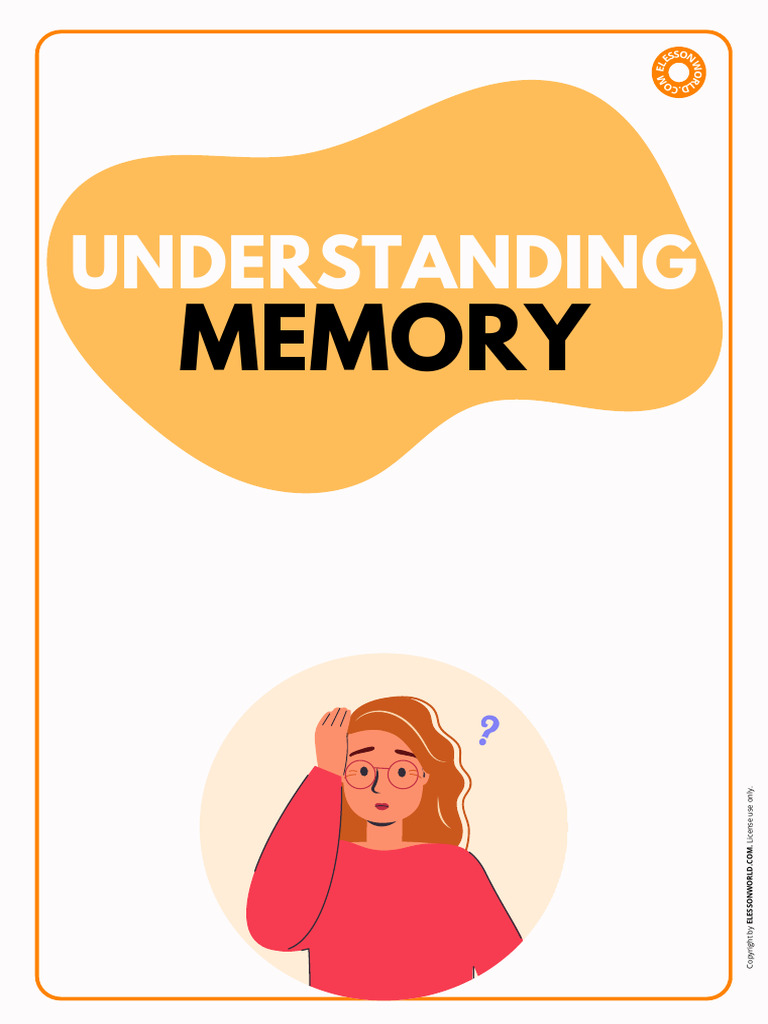 Understanding MEMORY | PDF | Memory | Long Term Memory
