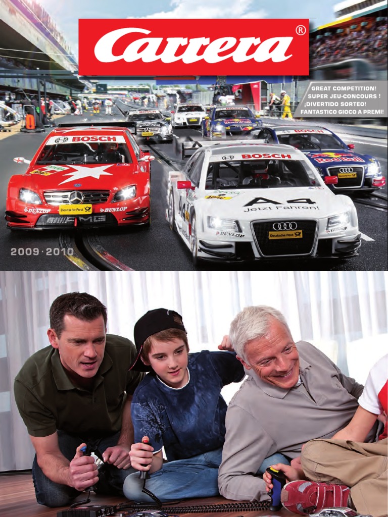 carrera slot car catalog