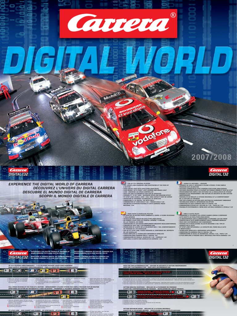 Carrera Slot Cars Digital World Catalogue / Katalog 20072008
