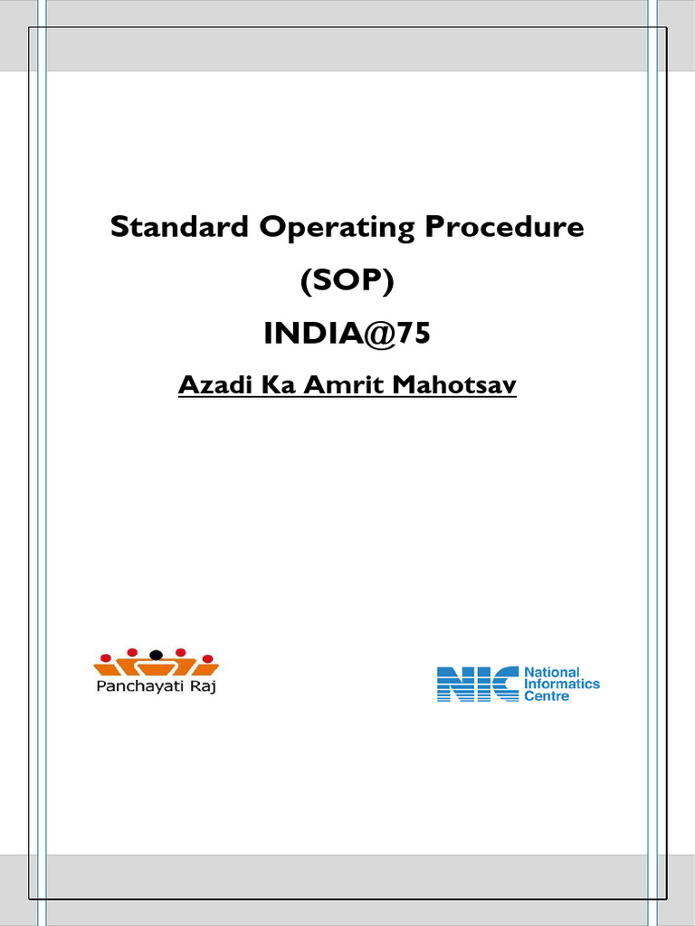 Sop India@75 Dashboard | PDF | Computing