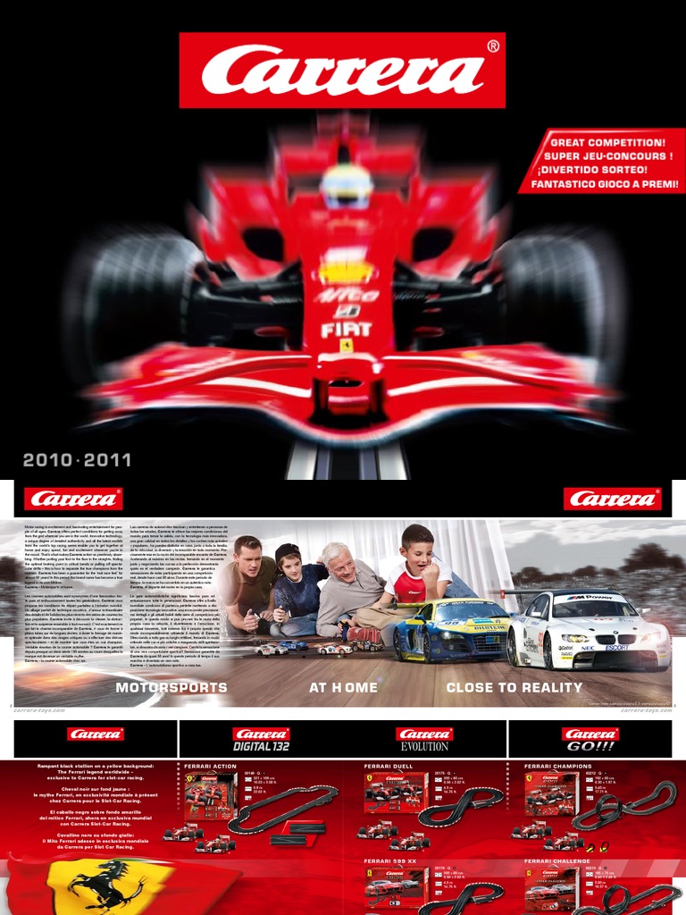 carrera slot car catalog