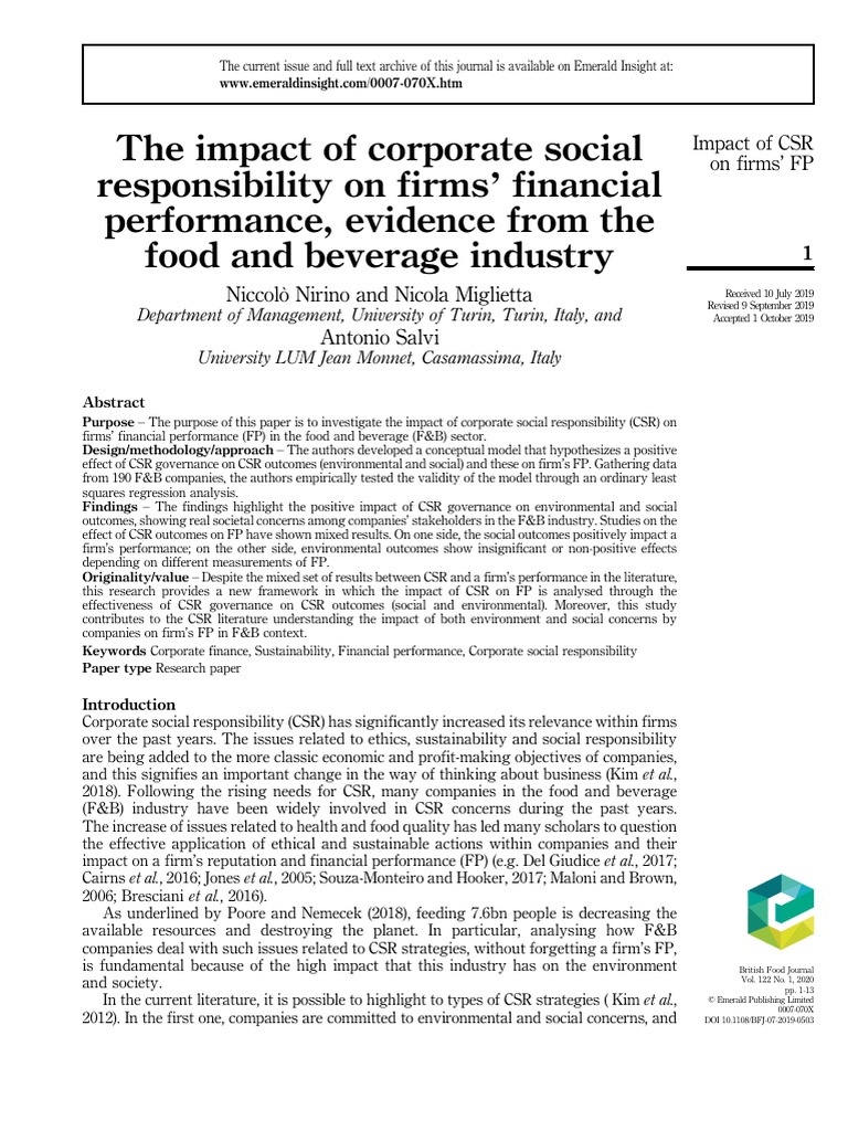 Niri No 2019 | PDF | Corporate Social Responsibility | Governance