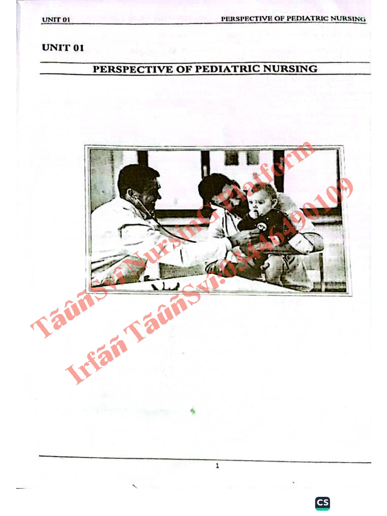 CHP 1 - 5 Peads Glance by TãûñSvî NursinG Platform | PDF