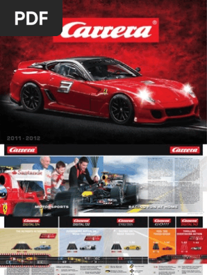 carrera slot car catalog