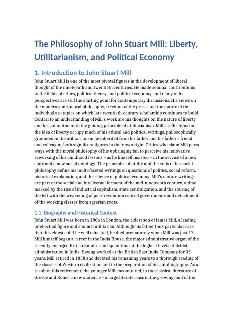 the-philosophy-of-john-stuart-mill-liberty-utilitarianism-and