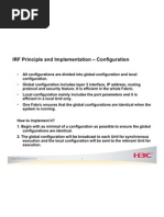 IRF Operation and Configuration