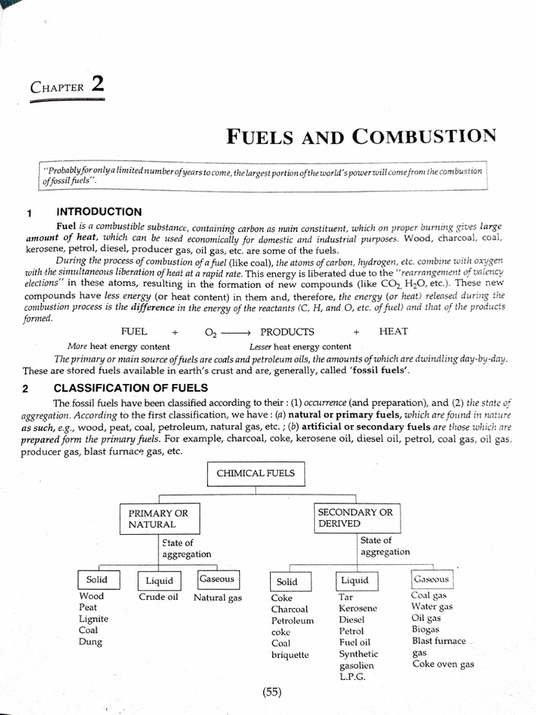 Unit 4 Fuels | PDF | Bituminous Coal | Combustion