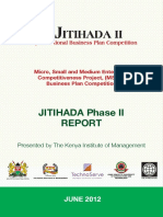 Jitihada 2012 Report _TIMOTHY MAHEA