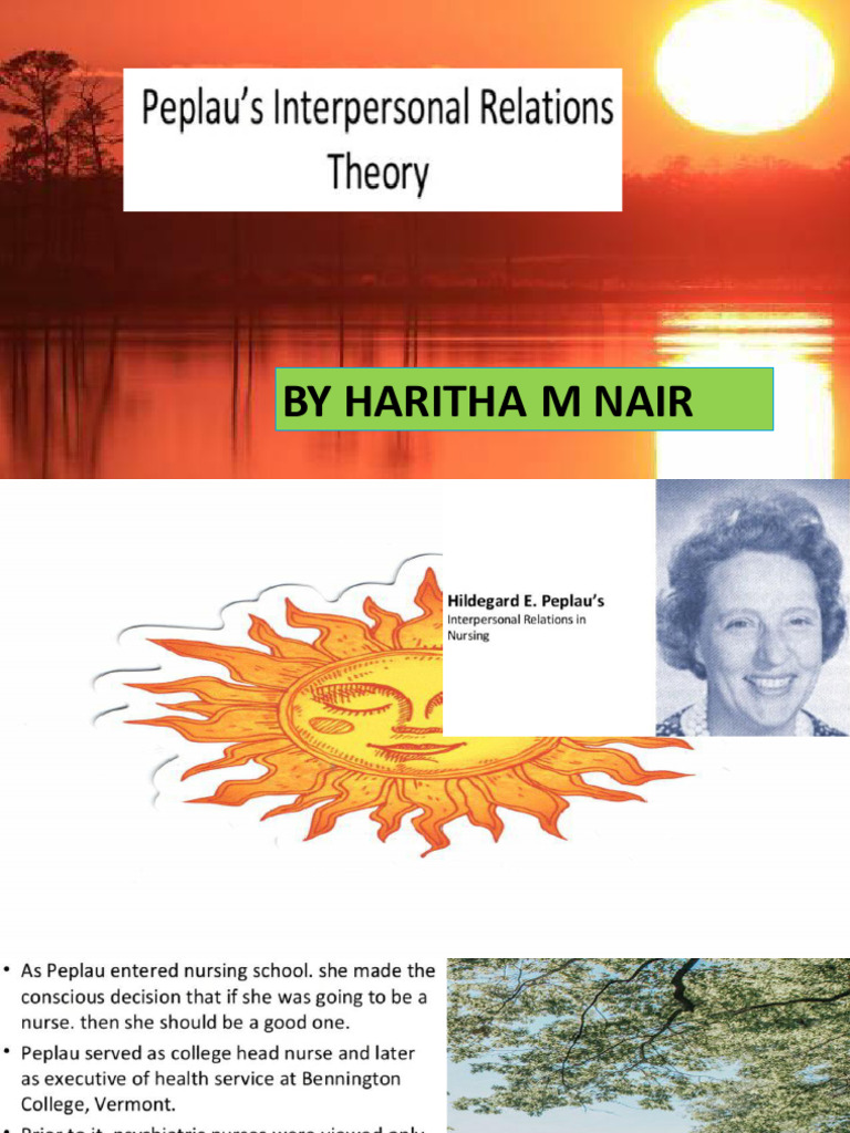 Peplau's Interpersonal Relations Theory | PDF