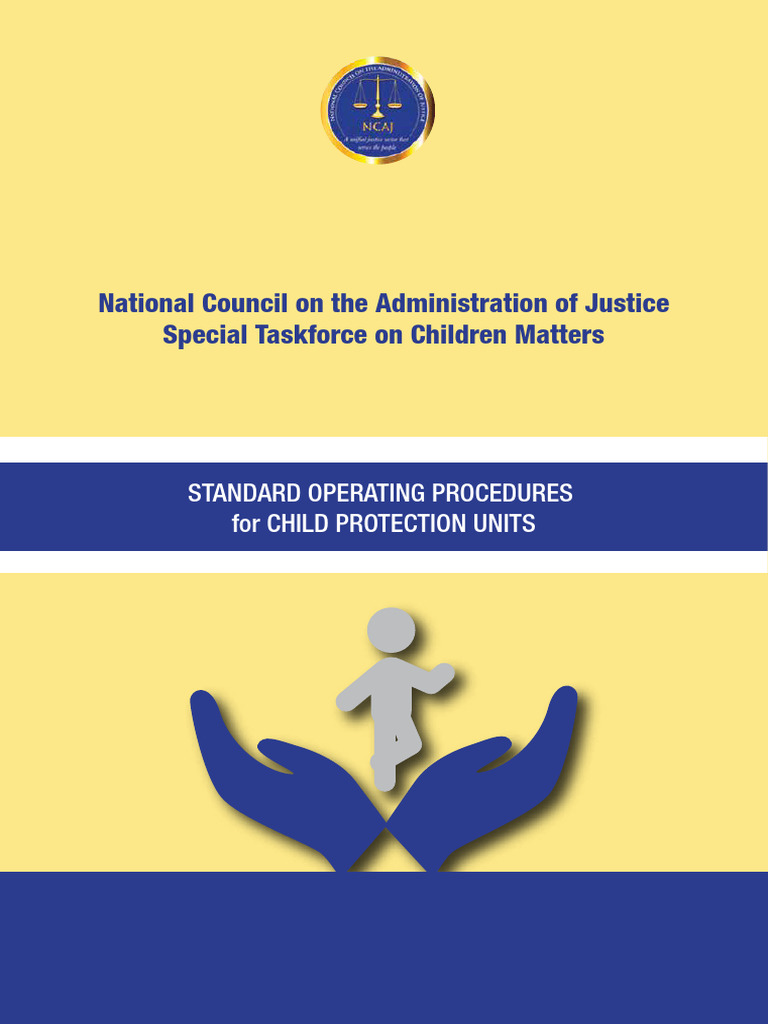 Standard Operating Procedures For Child Protection Units | PDF | Child ...