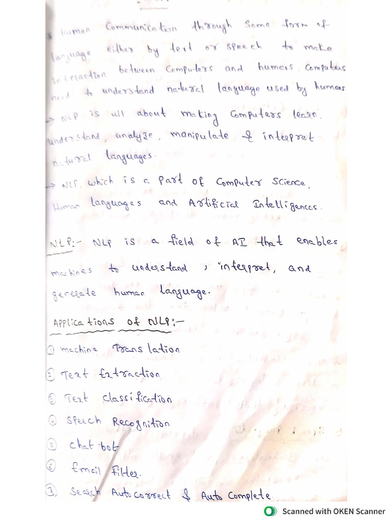 NLP Unit 1 | PDF