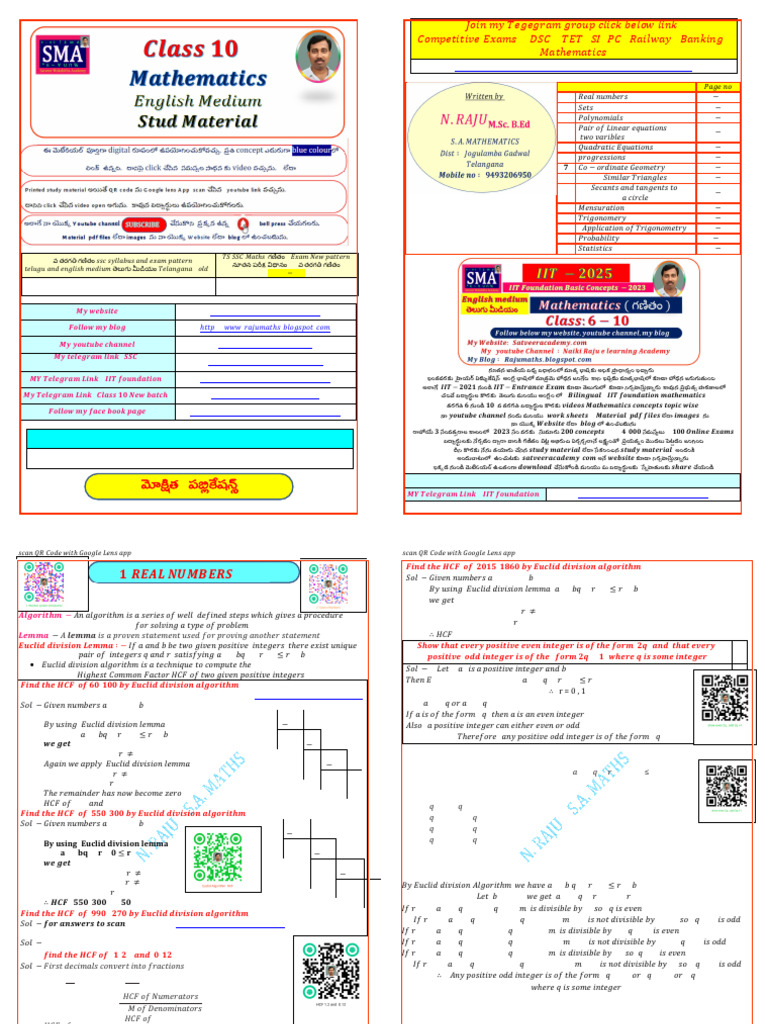 10 EM Maths 2022 | PDF