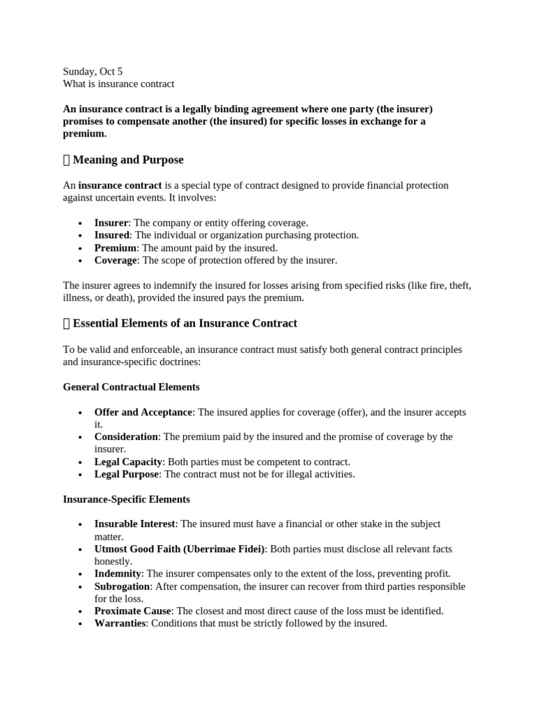 Insurance Law | PDF | Insurance | Life Insurance