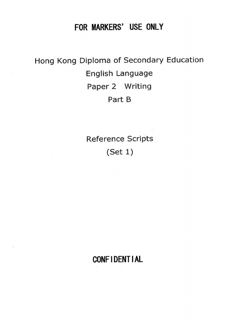 Reference Scripts Set 1 - 1 | PDF