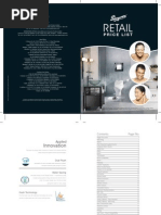 Parryware- Delhi Price List