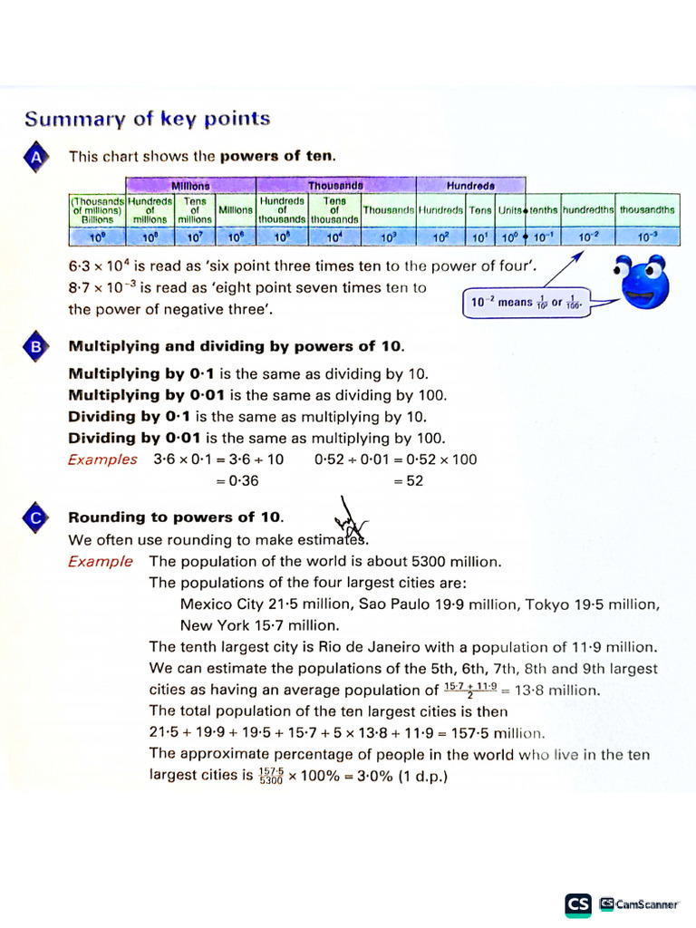 Math Summaries | PDF