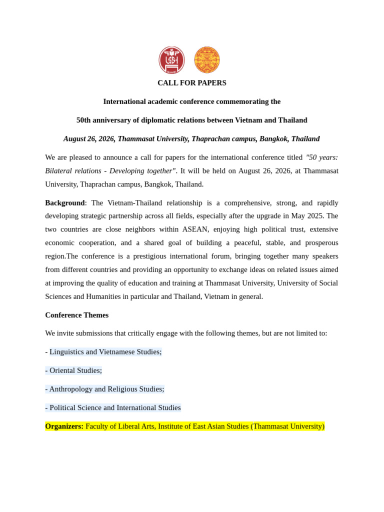 Call For Papers | PDF | Dharma