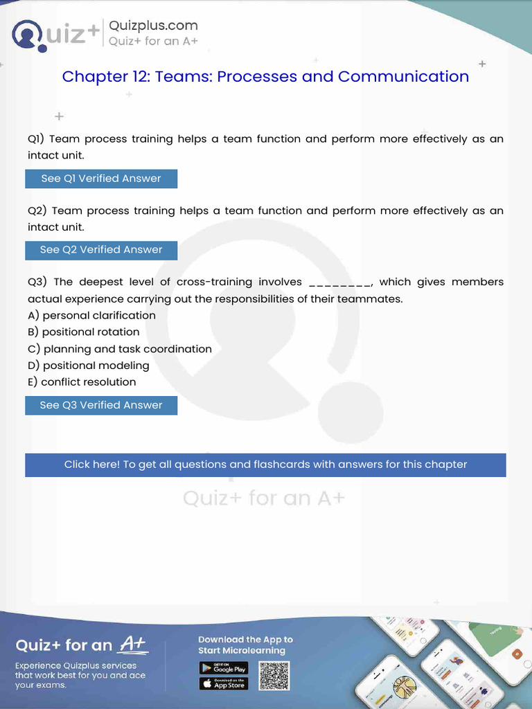 Team Process Training Helps A Team Function and Perform More ...