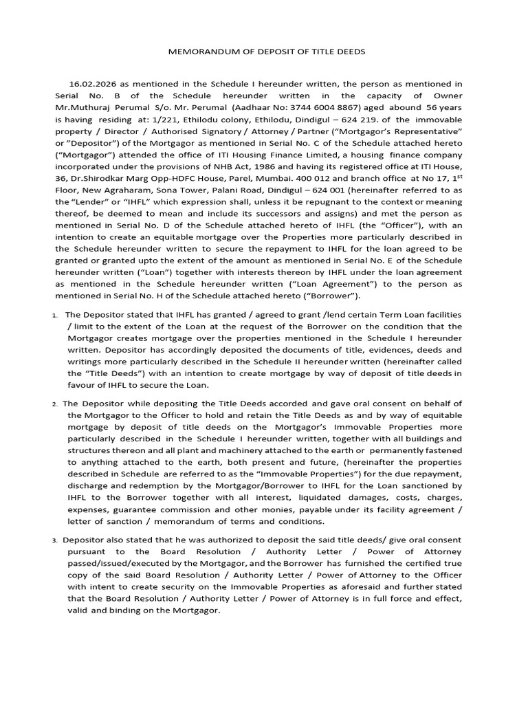 Modt 3 | PDF | Mortgage Law | Debt
