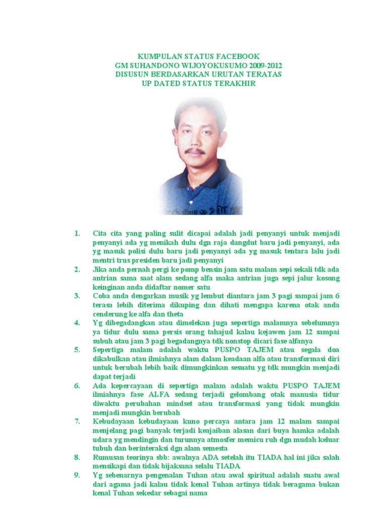 Kumpulan Status Facebook Pak Han 2009 2012 Latest Up Dated Kumpulan Status Facebook Pak Han 2009 2012 Latest Up Dated