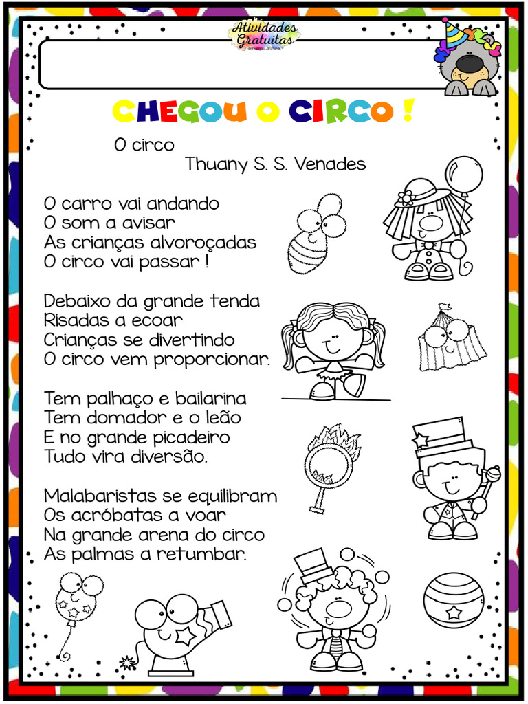 Atividade Gratuita Dia Do Circo 240313 005139 | PDF