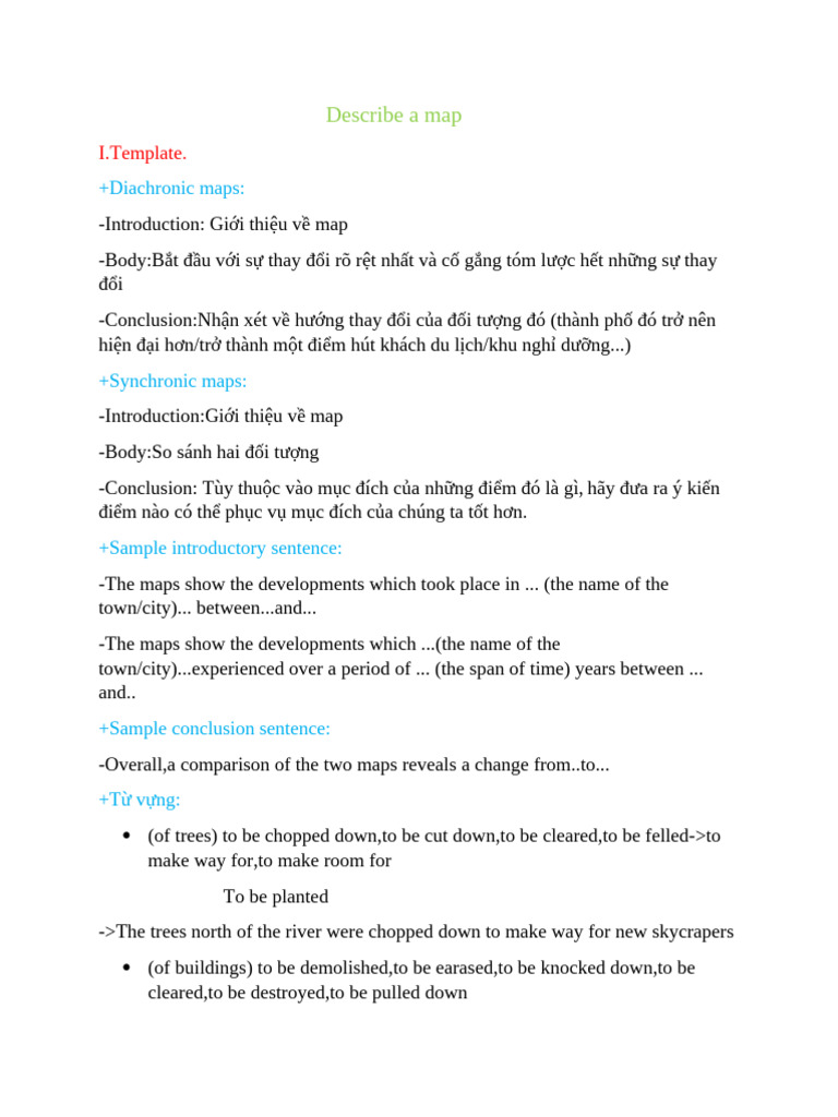 Describe A Map | PDF