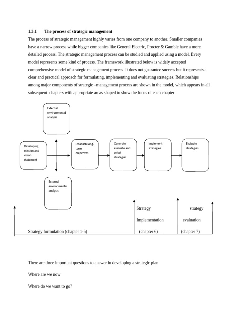 Strategic Management Process_ Lesson 2 (2) | PDF | Strategic Management ...