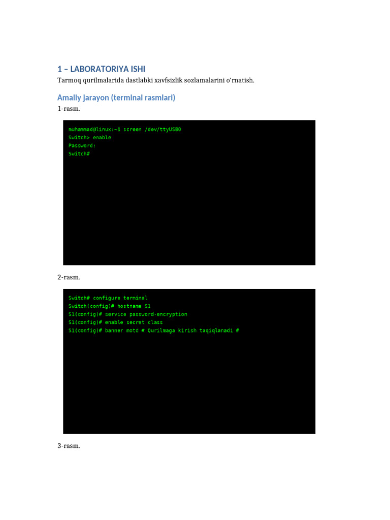 1 Lab Real Rasmlar | PDF