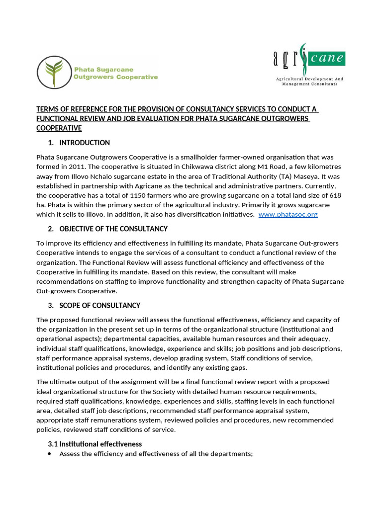 Phata SOC Functional Review 2025 | PDF | Evaluation | Consultant
