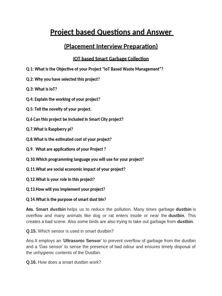 Sample Project Questions | PDF | Ultrasound | Arduino