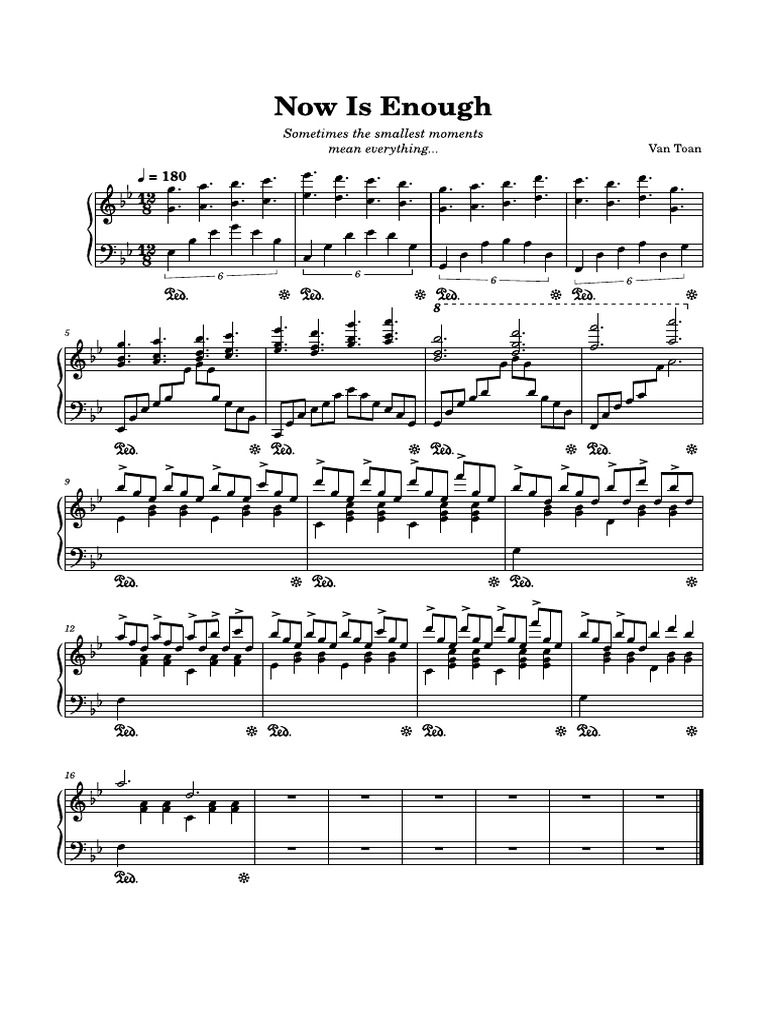 Van Toan - Now Is Enough | PDF