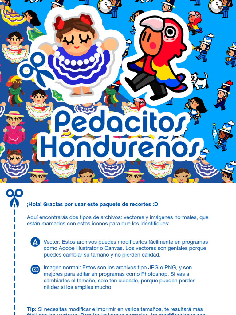 Pedacitos Hondurenos Coleccion2025 Recortes | PDF