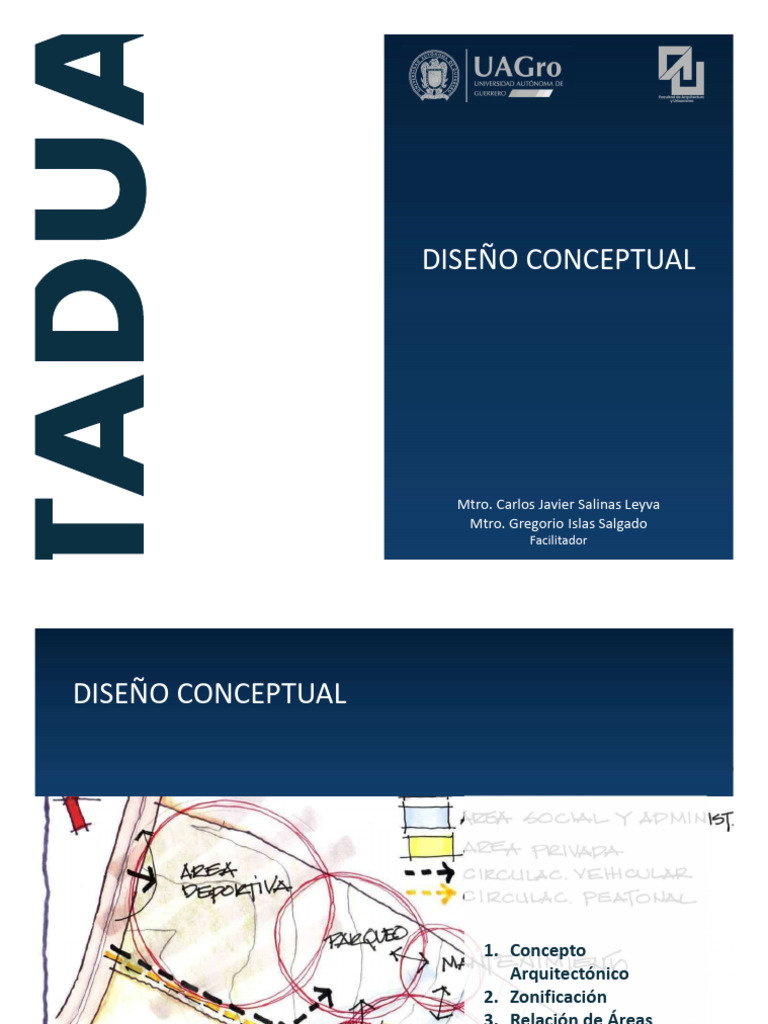 Concepto Arquitectónico, Zonificación y Relación de Areas | PDF ...
