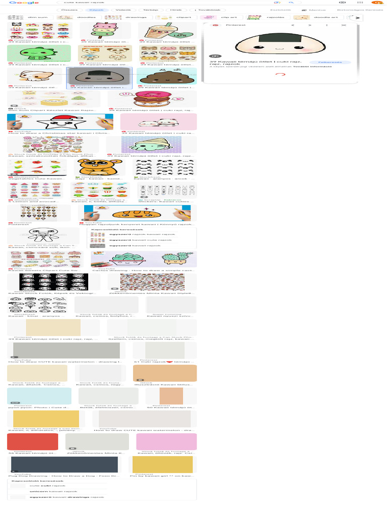 Cute Kawaii Rajzok - Google Kereső | PDF
