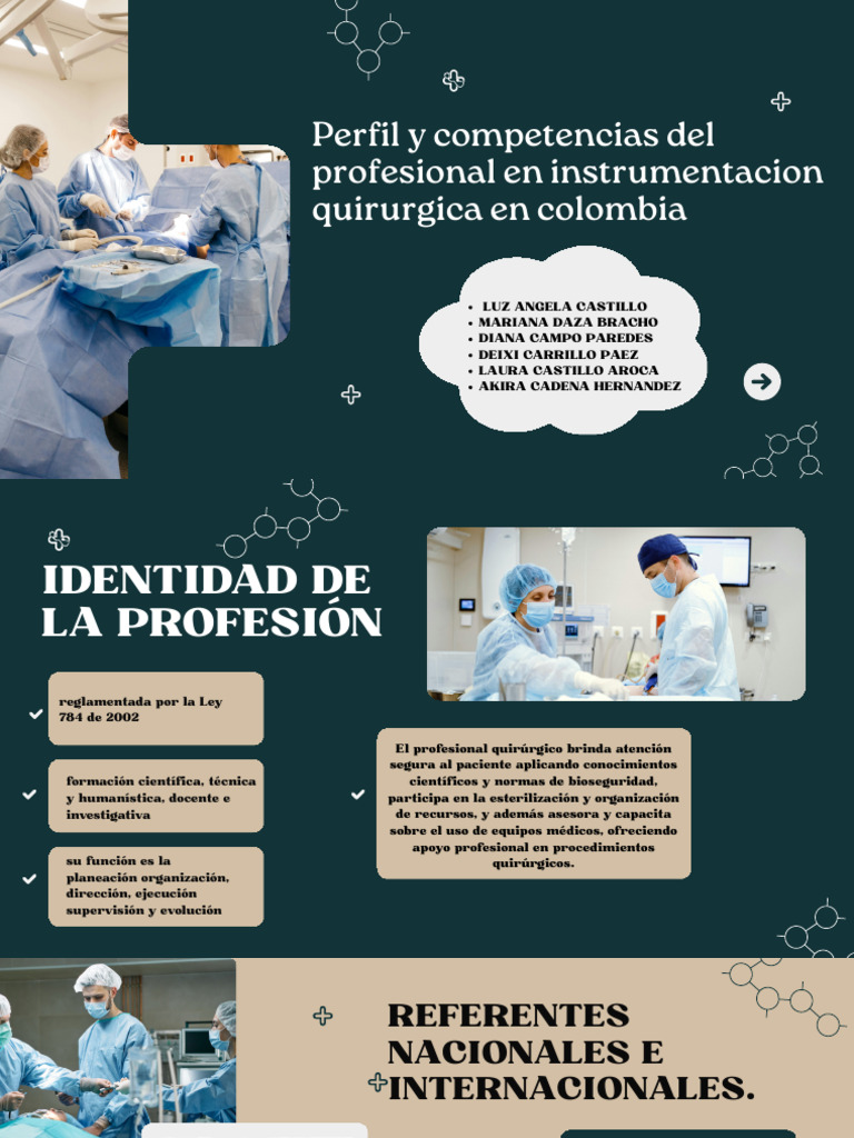 Blue and White Modern Medical Operating Room Presentation | PDF ...