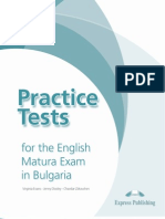 Practice Tests For The Matura Exam in Bulgaria