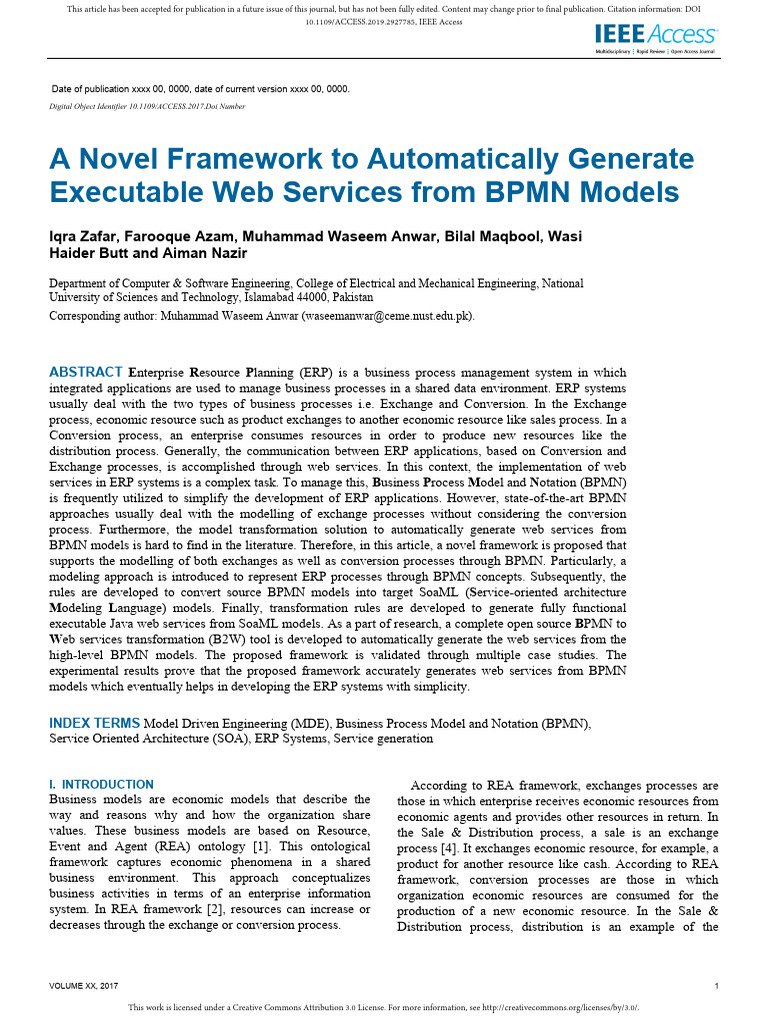 A Novel Framework To Automatically Generate Execut | PDF