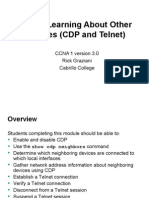 CDP & Telnet