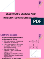 Electronic Devices and Integrated Circuits (El2006)