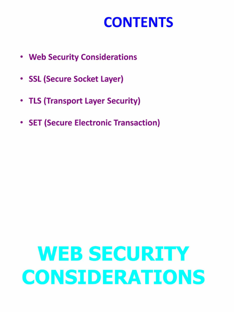 Web Security | PDF