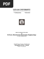 B.tech. Electrical &amp Electronics Engg.