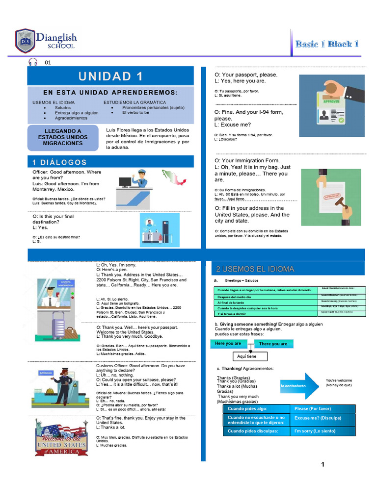 Libro Básico 1 | PDF