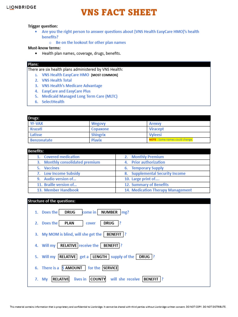 2026 VNS Fact Sheet | PDF | Social Programs | Chess Openings