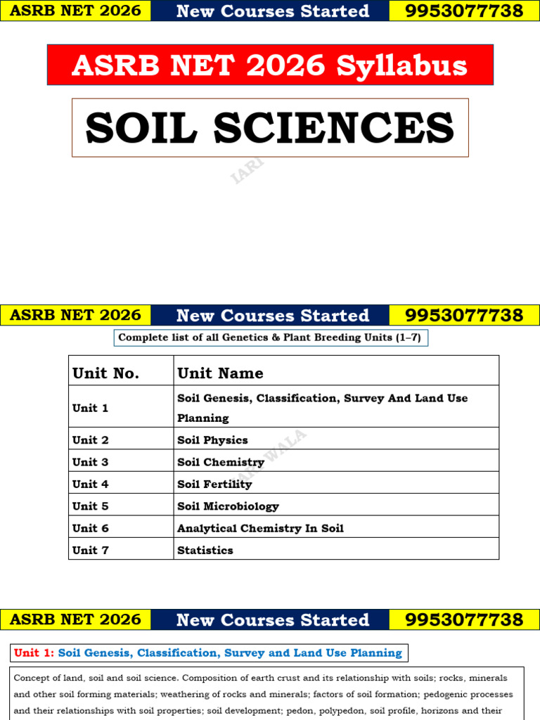 Soil Sciences | PDF